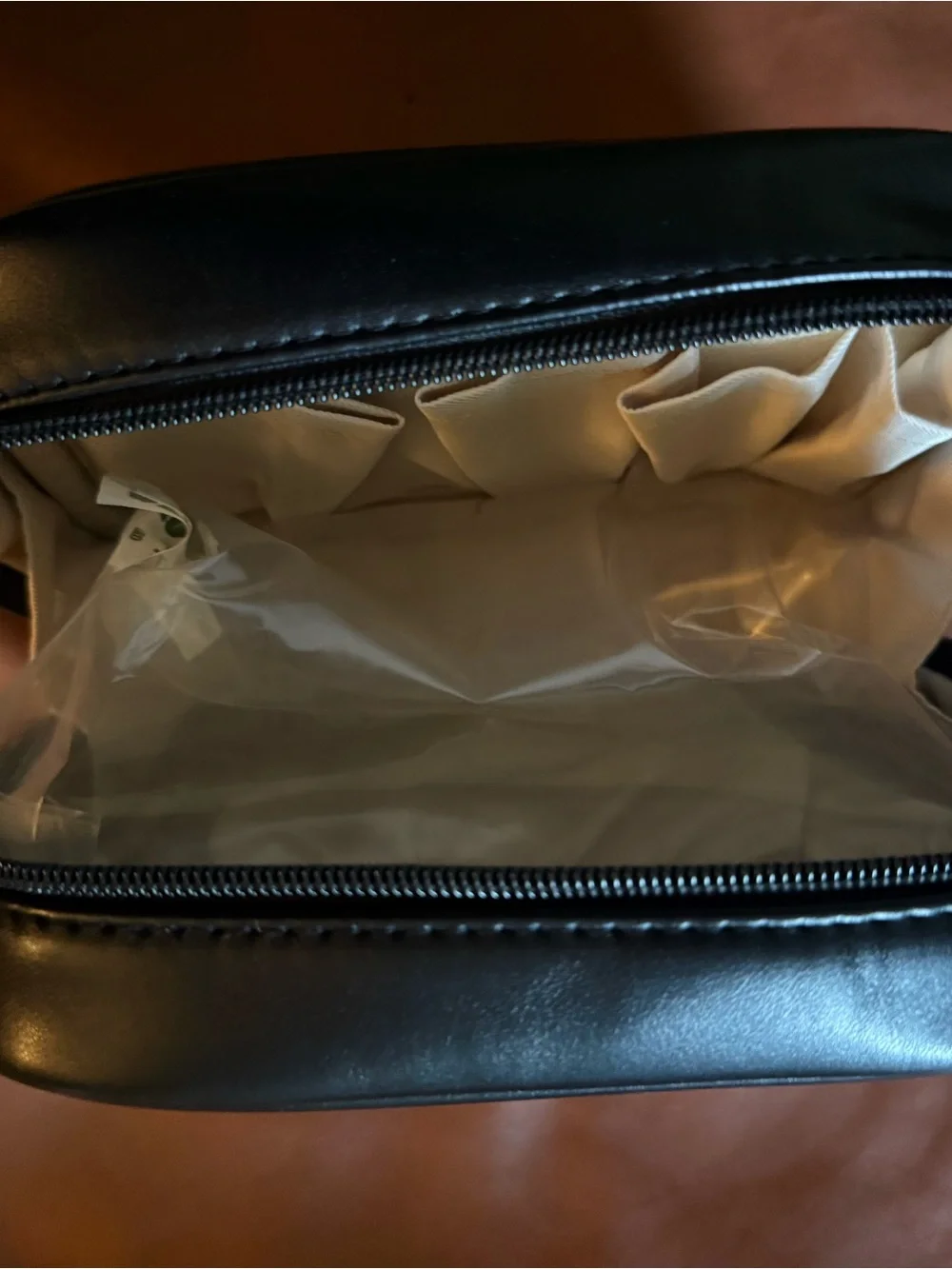 Blush Pink Compact Cosmetic Pouch